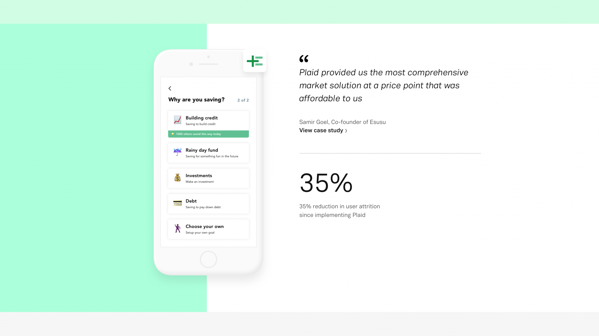 Plaid customers picture